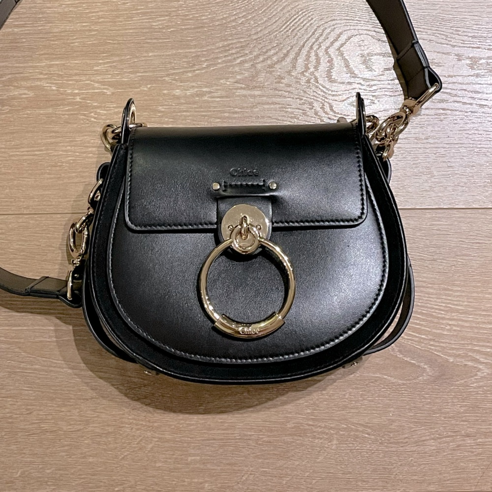Chloe Tess Bag Black